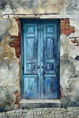 Shabby Old Door